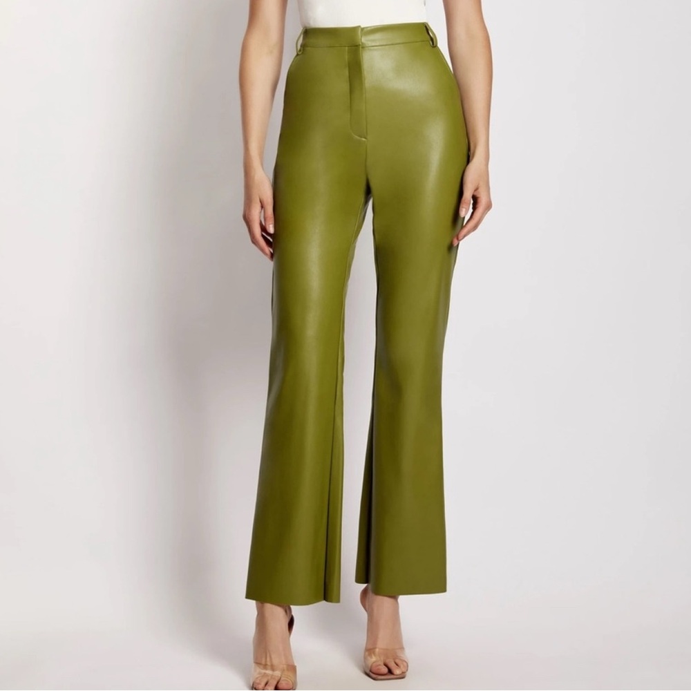 Meshki Olive Flare Women's Pants